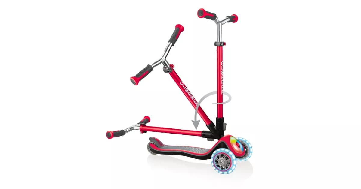 Самокат Globber ELITE PRIME — червоний