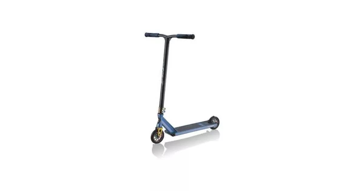 Самокат Globber GS 900 DELUXE — чорно-синій, сірий