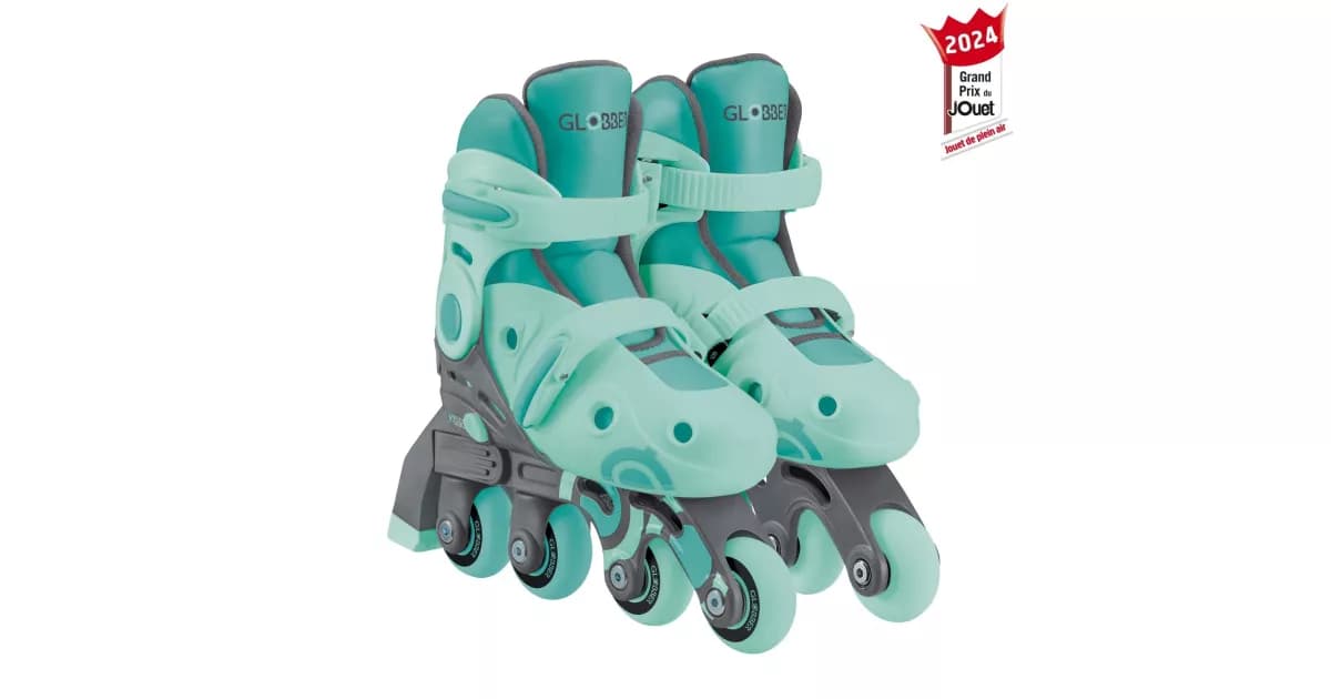 Роликові ковзани Globber GLOBBER KIDS SKATES 2in1 — бірюзовий
